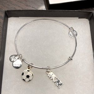Alex and Ani bracelet soccer mom